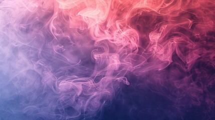 Fototapeta premium Abstract Swirling Pink and Purple Smoke Design