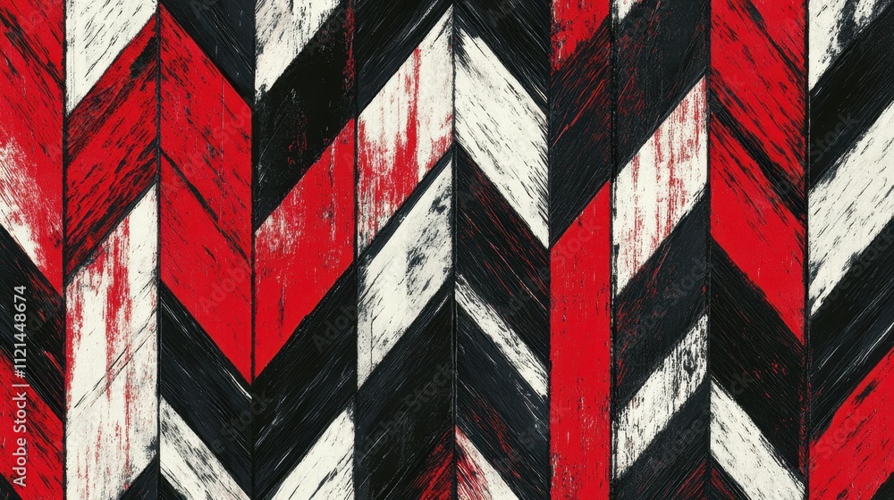 Poster black and red textured grunge pattern with an abstract and distressed look for edgy graphic designs