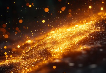 Fototapeta premium A Close-Up of a Fire