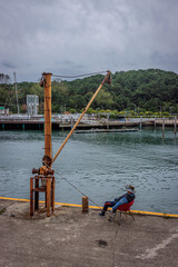 Busan, South Korea - October 17 2024 "Haeundae district and beach during autumn"