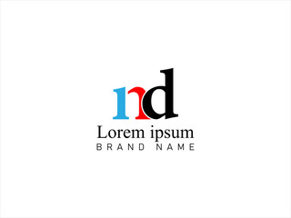 Fototapeta premium Creative letter logo design vector