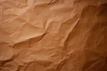 Fototapeta premium crumpled brown paper