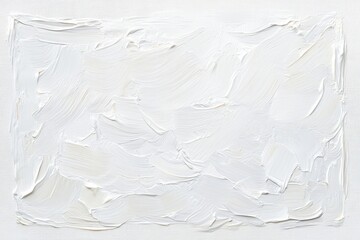 Obraz premium Abstract Texture of Thick White Paint Spread on a Canvas Surface, Ideal for Backgrounds or Artistic Projects with Soft and Subtle Appeal