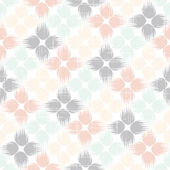 seamless pattern with flowers summer Geometrical Pattern background.