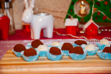 Chocolate praline. Bonbon truffle. Luxury handmade bonbon. Chocolate candy. Homemade chocolate candy sweet. Yummy Valentines day. Valentines Day candy. Luxury chocolate truffle. Elegant treat