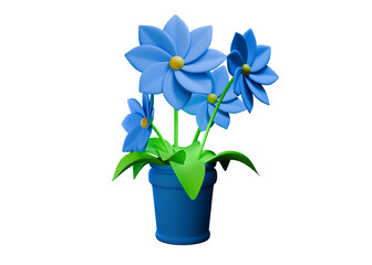 It's up to you to use 3D flower illustrations for whatever you want