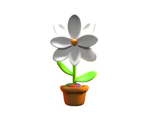 It's up to you to use 3D flower illustrations for whatever you want