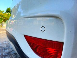 Sensor de ré de veículo. 