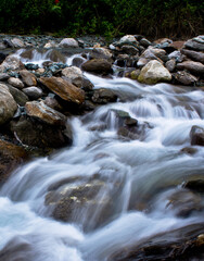At last the river has to reach its original home, the great ocean. 