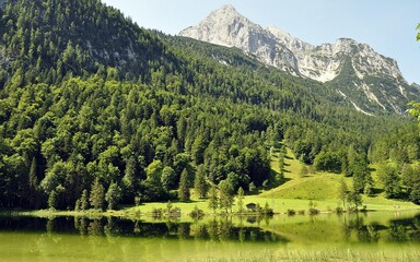 Der Ferchensee bei Mittenwald