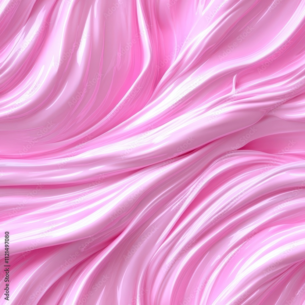Poster pink tie-dye pattern seamlessly repeating across a smooth surface for design use