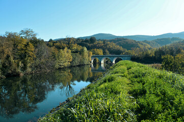 Bridge over the river 