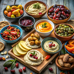 a taste of tradition arabic mezze with a sweet twi