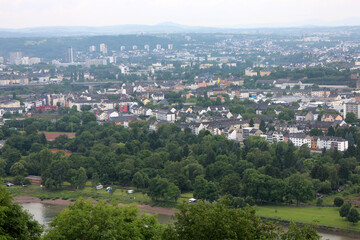 Garden - Ehrenbreitstein Fortress - Koblenz - Hesse - Germany