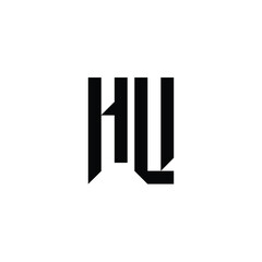 HV monogram logo design letter text name symbol monochrome logotype alphabet character simple logo