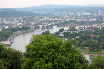 Garden - Ehrenbreitstein Fortress - Koblenz - Hesse - Germany