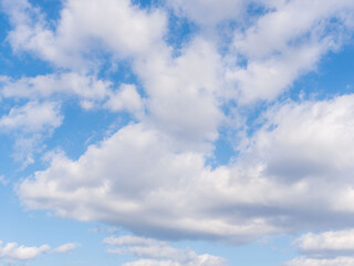 冬の青空と白い雲13