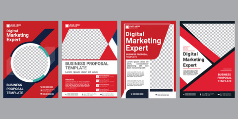 Corporate flyer design, business flyer template, print ready backgrounds