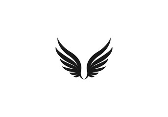 Flying Bird Silhouette png design template logo icon illustration