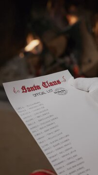Babbo Natale porta i doni 