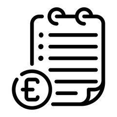 euro line icon