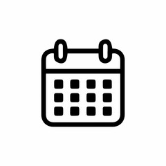 Calendar Lineal icon pack vector illustration