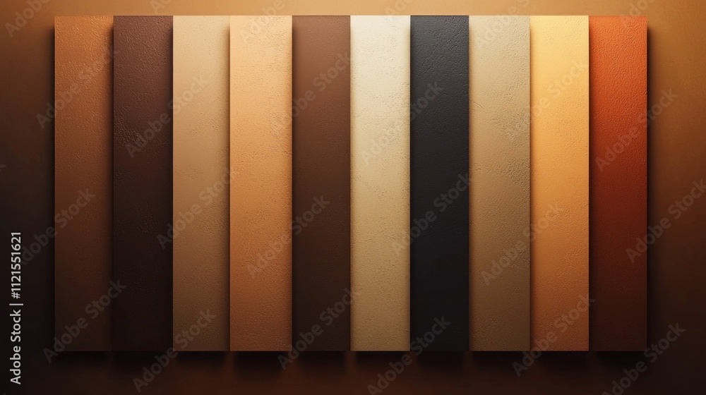 Poster a collection of gradients in mocha hues, presenting a warm and inviting palette perfect for backgrou
