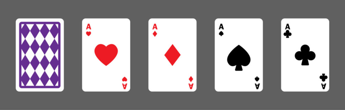 playing card ace poker icon 