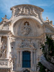 Catedral de estilo Barroco en la ciudad de Murcia