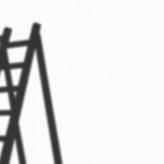 Realistic ladder shadow for compositions with frames, moodboards, poster mockups and other