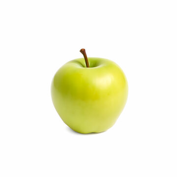recommend clip art: Green apple isolated on white isolated on the blank background