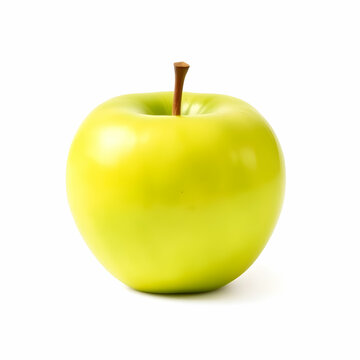 recommend clip art: Green apple isolated on white isolated on the blank background