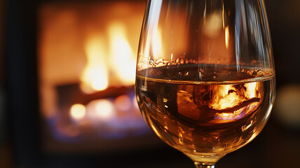 glass of cognac