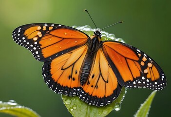 Fototapeta premium monarch butterfly on a flower