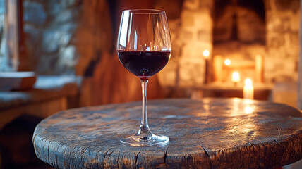 glass of wine