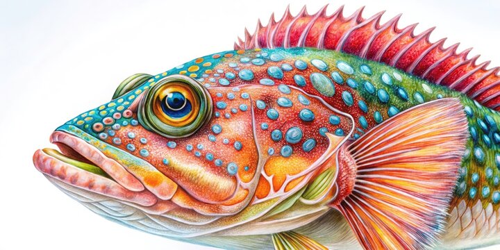 Macro Photography: Intricate Line Drawing of Urechis Unicinctus - A Seafood Delicacy