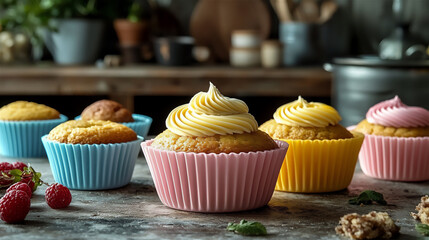 a kitchenware advertisement featuring a set o