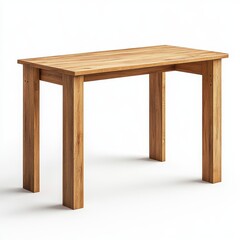 Modern Wooden Desk in Minimalist Design