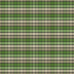 Seamless pattern in Christmas green and white colors for plaid, fabric, clothes, tablecloth and other things. Vector image.