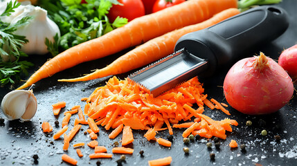 a kitchenware advertisement featuring a sharp