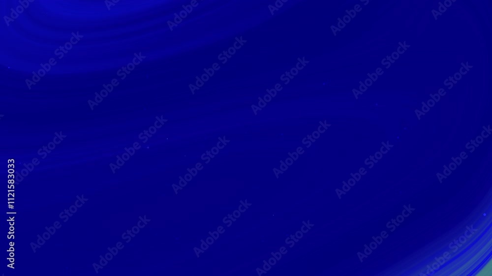 Poster a digital abstract image depicting a swirling blue nebula with subtle variations in shade and faint 