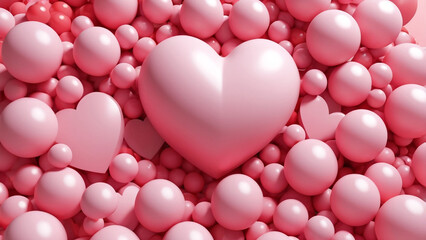 heart shaped candies