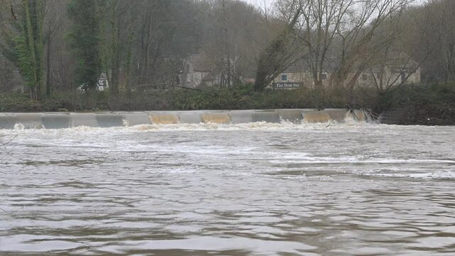 Sprotbrough Flash flood risks, in December, 2024.