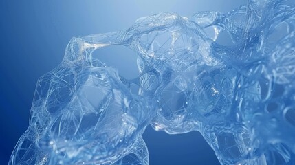 Obraz premium Comprehensive 3d model of human knee joint anatomy, structure, and functional analysis