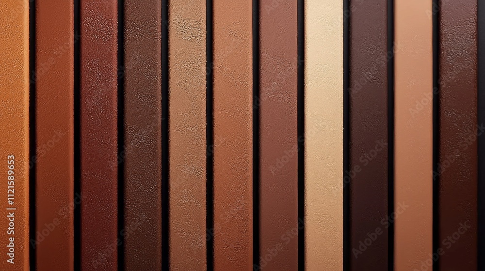 Poster A smooth gradient showcases a spectrum of warm mocha hues, creating a rich and inviting backdrop perfect for creative projects