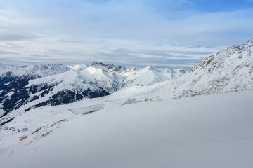 Schigebiet - Winter im Zillertal in Tirol