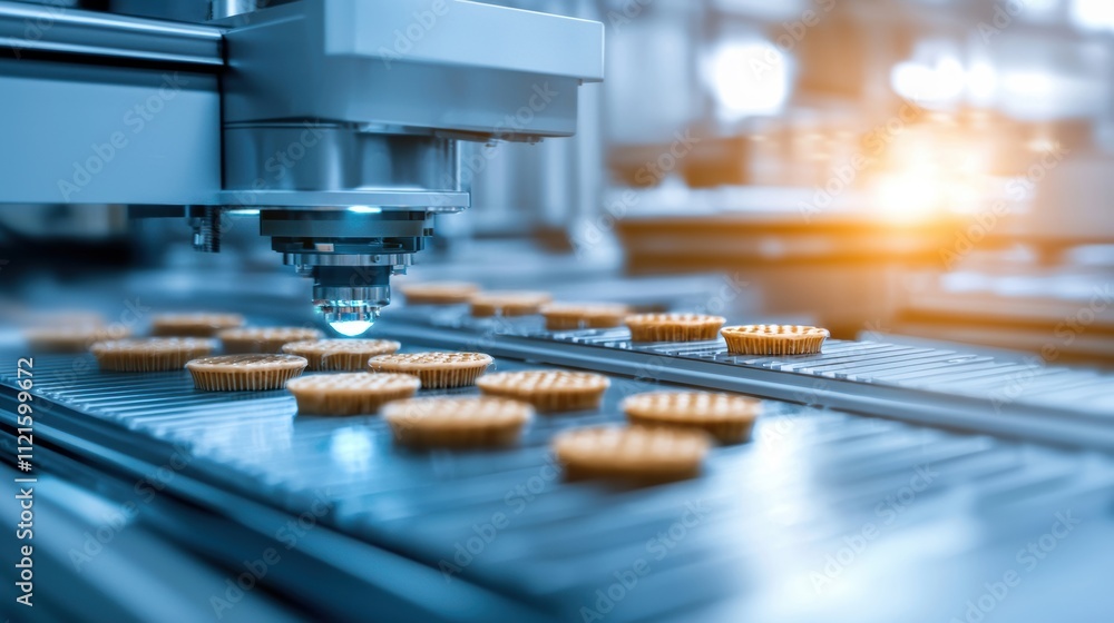 Poster high-speed automated packaging lines with integrated ai system for efficient production