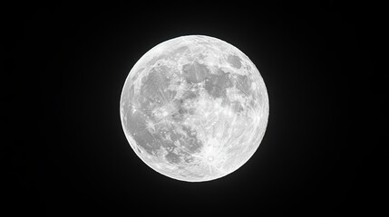 Fototapeta premium The blue supermoon of December.