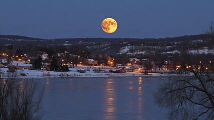 The blue supermoon of December.