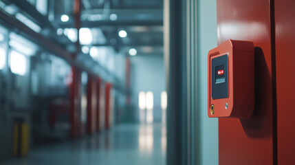 IoT-connected alarm systems for industrial site safety.
